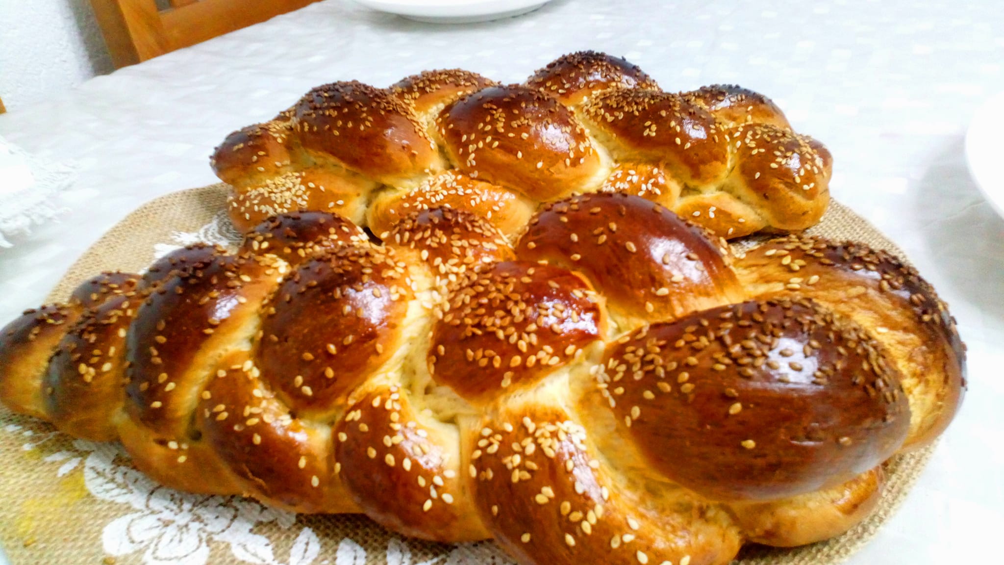 חלה מתוקה לשבת