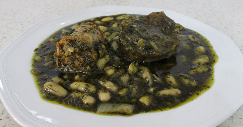 פקיילה – תבשיל עלי סלק ושעועית טוניסאי